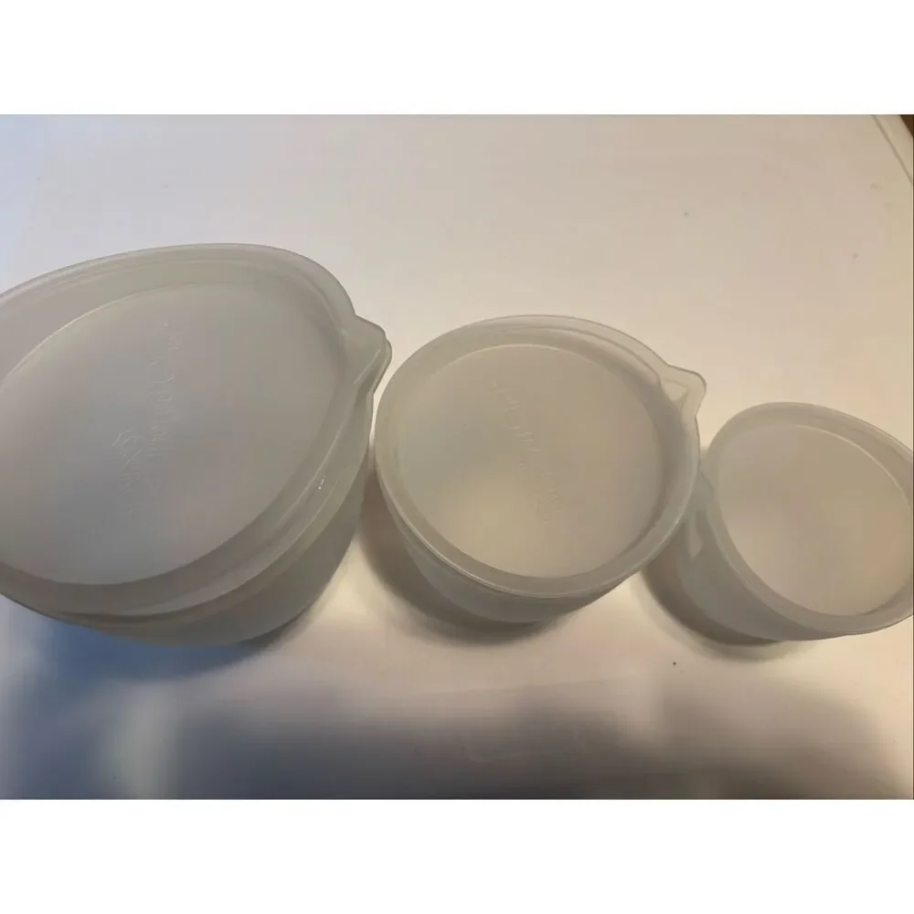 Pampered Chef Silicone Prep Bowls
